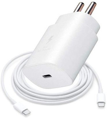 Avaxon 25 W 5 A Wall Charger for Mobile with Detachable Cable(White, Cable Included)