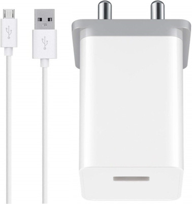 xstar 12 W Adaptive Charging 2.4 A Wall Charger for Mobile with Detachable Cable(White, Cable Included)