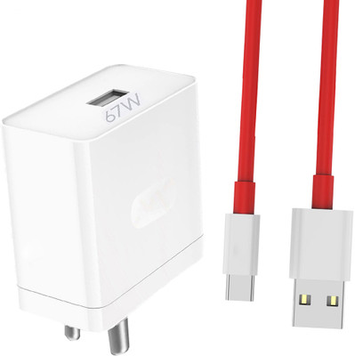 SEYLFON 67 W SuperVOOC 6 A Wall Charger for Mobile(White, Cable Included)