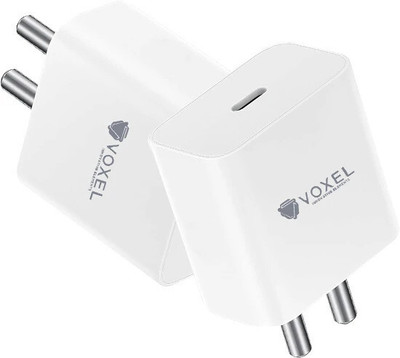VOXEL 100 W PD 6 A Wall Charger for Mobile(White)
