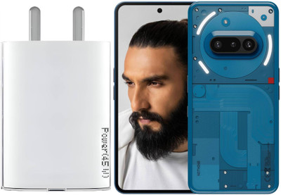 xykos 45 W PPS 3 A Wall Charger for Mobile(For Nothing Phone 3a & 3a Pro, White) deal from flipkart xykos 45 W PPS 3 A Wall Charger for Mobile(For Nothing Phone 3a & 3a Pro, White) deal from flipkart