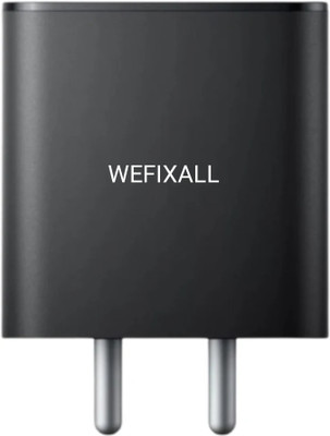 WEFIXALL 65 W Power GaN Wall Charger for Mobile(Black)