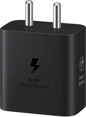 MARS 25 W Quick Charge 3 A Wall Charger for Mobile(25W Usb Type C Charger Adapter For Samsung Galaxy Black)