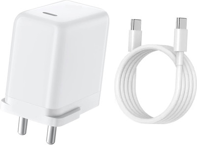 Avista 65 W PD 6 A Wall Charger for Mobile with Detachable Cable(White, Cable Included)