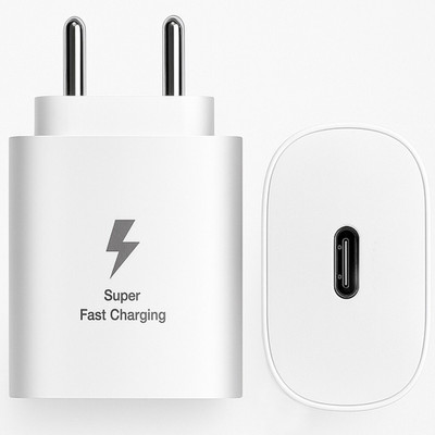 RVAT 25 W Quick Charge 3 A Wall Charger for Mobile(White)