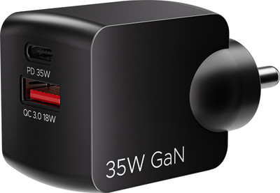 BoAt 35 W GaN 3 A Wall Charger For Rs. 999 @ 60 %