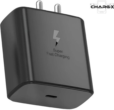 CHARG-X Adaptive Charging 6 A Single Port Mobile Charger(Black)