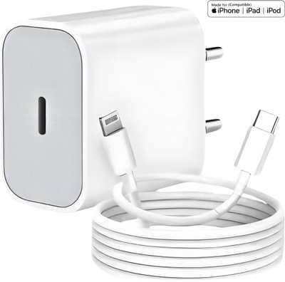 RoarX 25 W Quick Charge 3.1 A Wall Charger for Mobile with Detachable Cable(White)
