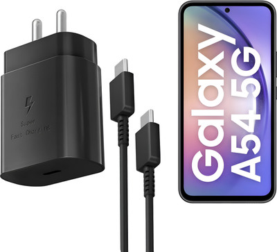 Kizzy 25 W PD 3 A Wall Charger for Mobile with Detachable Cable(Black, Cable Included)