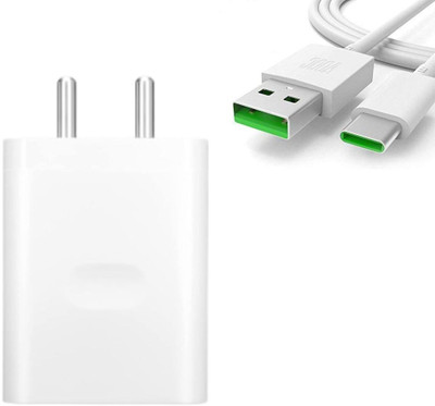 Avaxon 33 W Supercharge 9 A Wall Charger for Mobile(for Op-po Reno5, Quick Charger with 1m Type C Cable- White, Cable Included)