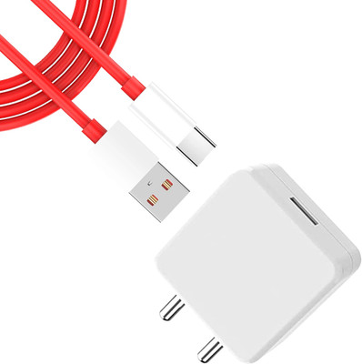 SB 33 W SuperVOOC 4 A Wall Charger for Mobile with Detachable Cable(White, Cable Included)