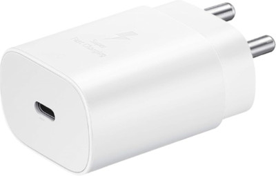 V A VALAK 25 W Quick Charge 3.1 A Wall Charger for Mobile with Detachable Cable(White)
