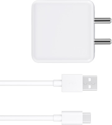 Tech4GSM 30 W Quick Charge 3 A Wall Charger for Mobile with Detachable Cable(White, Cable Included)