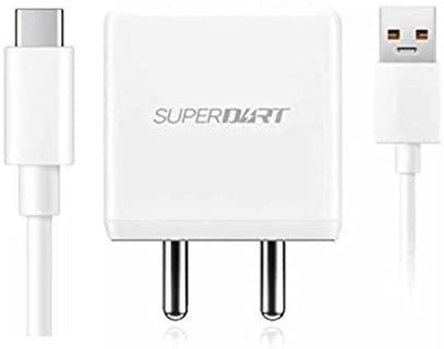 WEFIXALL 6 A Wall Charger for Mobile with Detachable Cable(White)