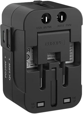 Wifton Quick Charge 2.4 A Multi-pin Wall Charger for Tablet(Black)