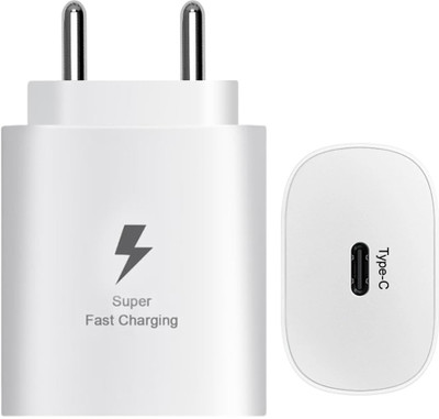 RVAT 25 W GaN 3 A Wall Charger for Mobile(White)