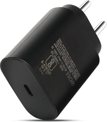 WEFIXALL 25 W PD 3 A Wall Charger for Mobile(Black)