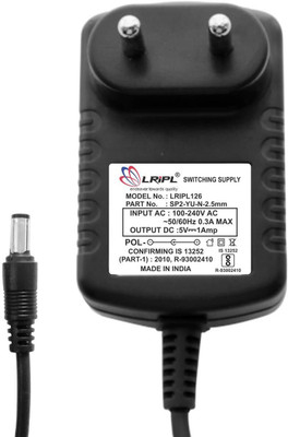 LRIPL 5V 1A Power Adaptor 5 W Adapter(Power Cord Included)