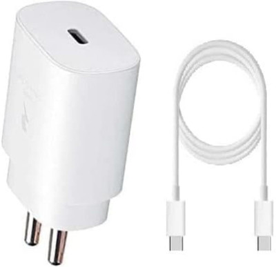 digie 25 W PD 3 A Wall Charger for Mobile with Detachable Cable(White, Cable Included)
