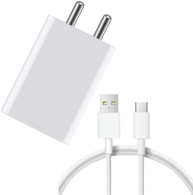 BUXER 80 W Quick Charge 7.3 A Wall Charger for Mobile with Detachable Cable(White)