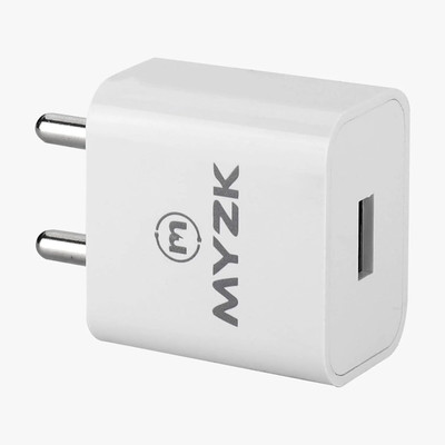 MYZK 5 W Quick Charge 1 A Wall Charger for Mobile(White)