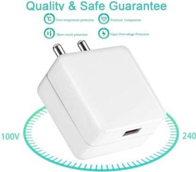 MGEdge 50 W HyperCharge 7 A Mobile Charger with Detachable Cable(White, Cable Included)