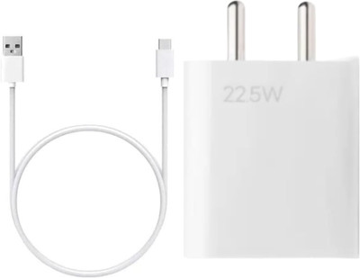 Avaxon 22.5 W Quick Charge 2 A Wall Charger for Mobile with Detachable Cable(Fast Charging Quick Charger Compatible for Mi Redmi Cellular Phone, Cable Included)