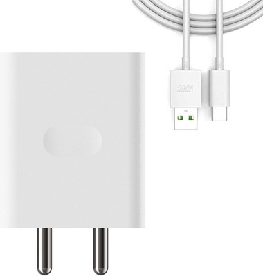digie 33 W SuperVOOC 6 A Wall Charger for Mobile with Detachable Cable(Fast Charge Compatible for 0ppo and ReaI.me Devices Charging, White, Cable Included)