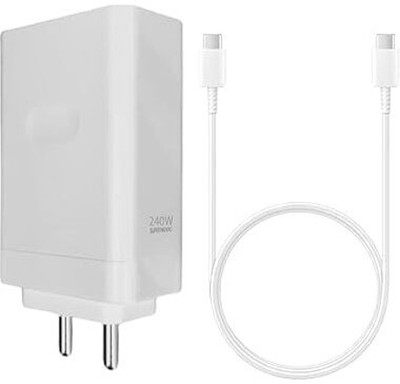 digie 240 W SuperVOOC 12 A Wall Charger for Mobile with Detachable Cable(SUPERVOOC 240W Hyper Charger Compatible with Realme Type C Devices, Cable Included)