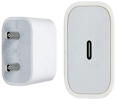 Orensh 20 W Adaptive Charging 3 A Wall Charger for Mobile(White)