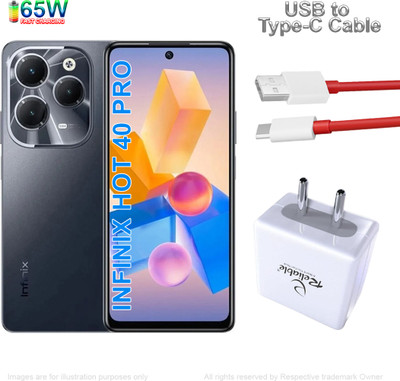 Reliable 65 W SuperVOOC 6 A Wall Charger for Mobile with Detachable Cable(White, Cable Included)