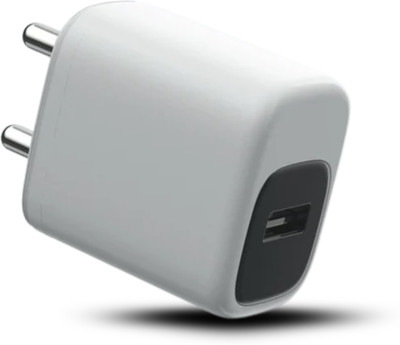 DeperAI 12 W GaN 2.4 A Wall Charger for Mobile(WHITE & BLACK)