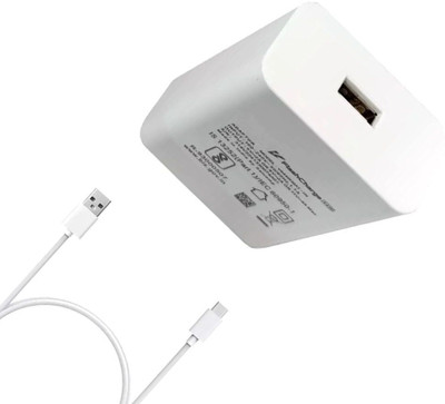 Avaxon 44 W Quick Charge 4 A Wall Charger for Mobile with Detachable Cable(Fast Charging Compatible for Vivo V23e 5g| V25 | V27 pro | V29E | Y76 5G, White, Cable Included)