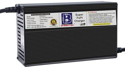 bheemtek 1300 W Adaptive Charging 15 A SMPS Charger for E-Rickshaw(Black, Cable Included)