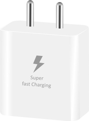 zingzone 25 W GaN 3 A Wall Charger for Mobile(White)