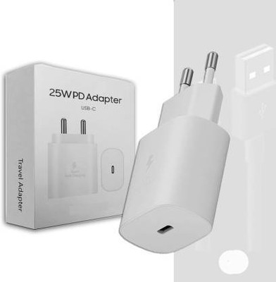 WEFIXALL 25 W Supercharge 3 A Wall Charger for Mobile(White)
