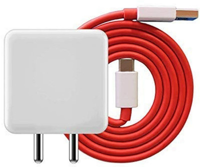 xstar 65 W Dash 6 A Wall Charger for Mobile with Detachable Cable(RED AND WHITE, Cable Included)