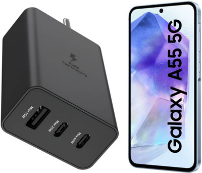 UXE 65 W PD 6 A Wall Charger for Mobile(Black)