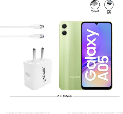 Reliable 20 W PD 3 A Wall Charger for Mobile with Detachable Cable(White, Cable Included)