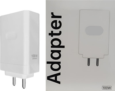 OnePlus 100 W SuperVOOC 9 A Wall Charger for Mobile(White)