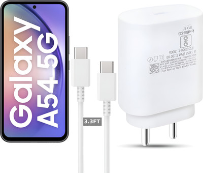 WEFIXALL 25 W PD 3 A Wall Charger for Mobile with Detachable Cable(White, Cable Included)