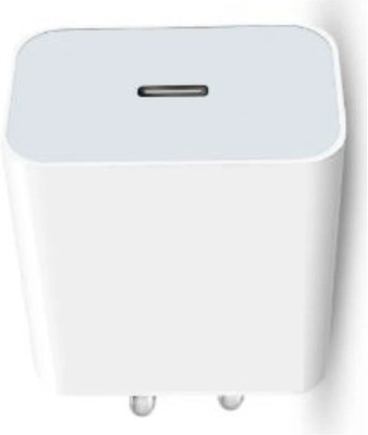 Avaxon 20 W PD 2.4 A Wall Charger for Mobile(White)