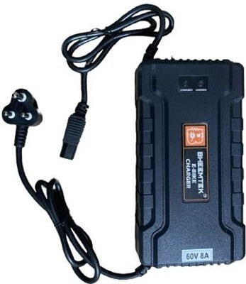 bheemtek 670 W Adaptive Charging 8 A SMPS Charger for E-Bike(Black, Cable Included)