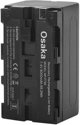 Osaka 2 A Camera NP-F750 8000mah Battery for LED Video Light… Charger