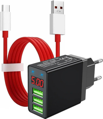 MARS 36 W Qualcomm 3.0 3 A Wall Charger for Mobile with Detachable Cable(Black, Cable Included)