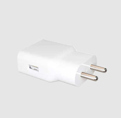 MIFKRT 10 W Adaptive Charging 2 A Wall Charger for Mobile(White)