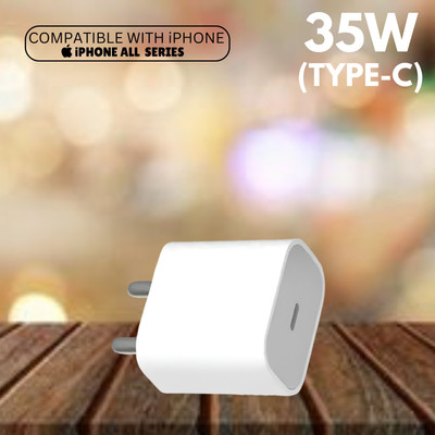 Guggu 35 W PD 3 A Wall Charger for Mobile(White)