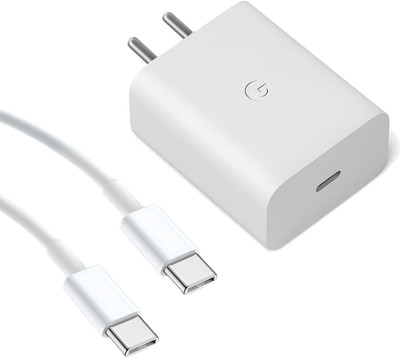 MAK 30 W PD 5 A Wall Charger for Mobile with Detachable Cable(White, Cable Included)