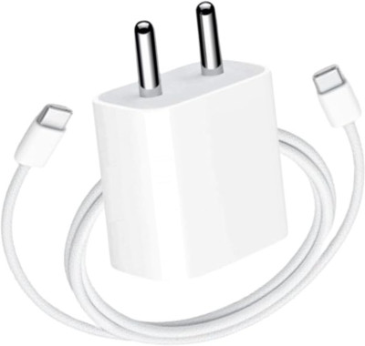 RYIK 20 W PD 3.1 A Wall Charger for Mobile with Detachable Cable(Compatible with i phone 17, 17pro max, 17+, 17 Air,, Cable Included)