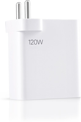 Tech4GSM 120 W Quick Charge 3 A Single Port Mobile Charger with Detachable Cable(White)